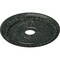 Ekena Millwork Wreath Ceiling Medallion (Canopies up to 6"), 21 1/8"OD x 3 5/8"ID x 7/8"P, Painted Turtle Crackle CM21WRPTC - alternate 3